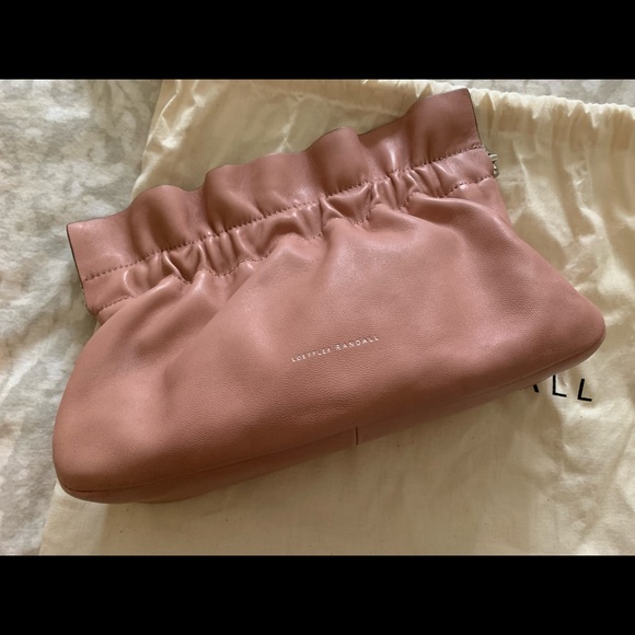 Loeffler Randall Handbags - NWT Loeffler Randall buff pink Carrie frame bag